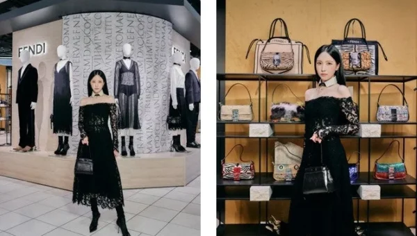 TWICE MINAも来場！ フェンディ伊勢丹新宿ポップアップで新作バッグ「FENDI Magic」に限定刺繍サービス