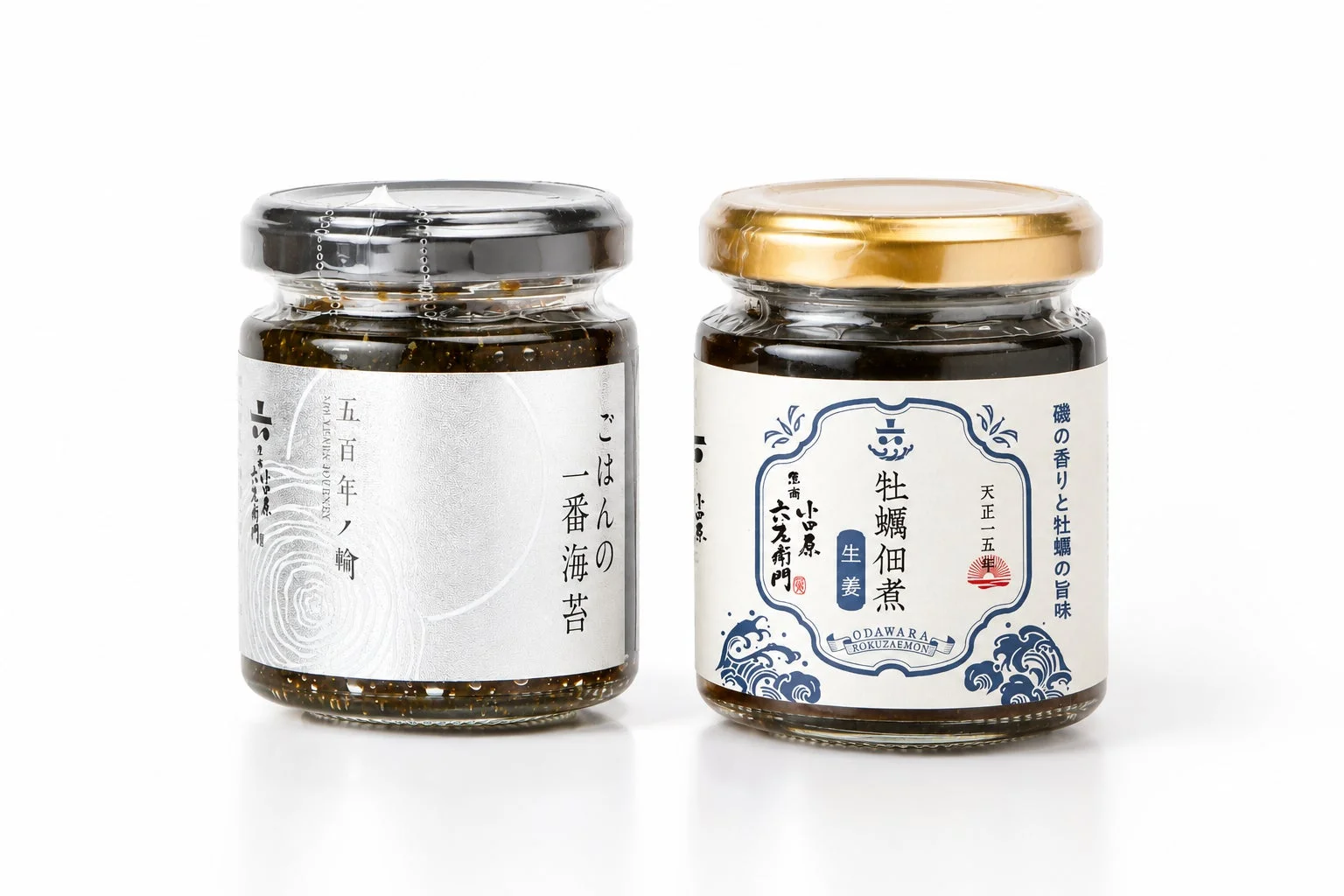 牡蠣佃煮 -生姜-&ごはんの一番海苔セット