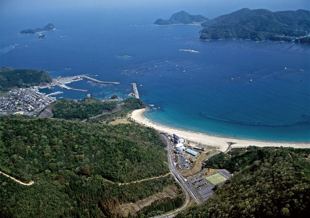 宮崎県延岡市の海岸線