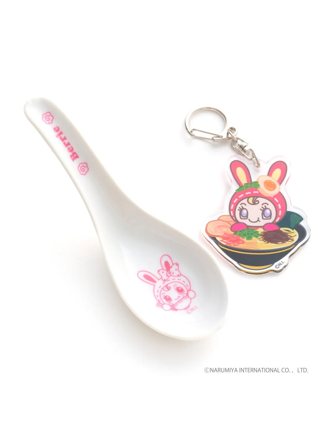 ラーメンスプーン、キーホルダー