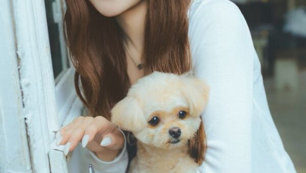 SNS総フォロワー100万人、りんかの新たな魅力が全開！愛犬とともに『月刊わんこ』に登場