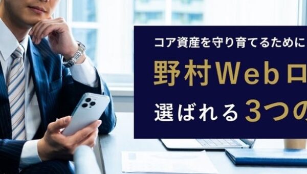借入残高がわずか1年で2.23倍！野村Webローンの3つの強み