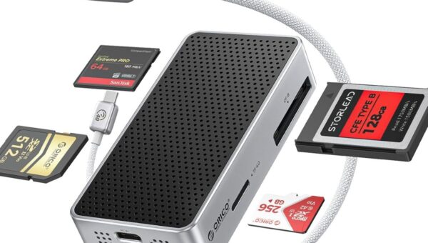 ORICO、4-in-1プロカードリーダーを発表。CFexpress A/B・SD・TF対応・1500MB/s・Thunderbolt・Ice-Skin冷却搭載。