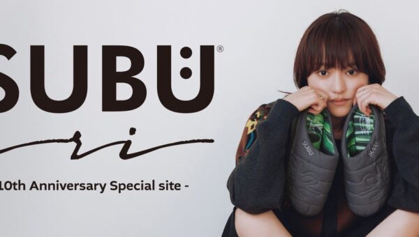 「SUBU x iri 10th ANNIVERSARY SANDALS」それぞれの10周年を記念したコラボレーションが10月22日より予約販売開始。