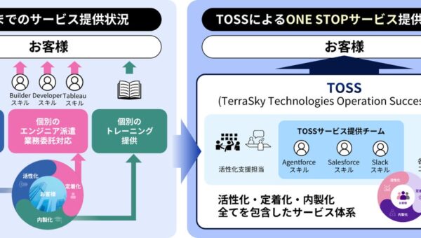テラスカイ・テクノロジーズ、クラウド・AI運用のROIを継続的に高める包括支援サービス「TOSS」を10月1日より提供開始