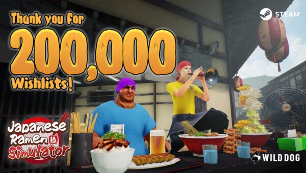 自由度が高すぎるマルチ対応ラーメン屋シミュレーションゲーム『Japanese Ramen Simulator』 本日、Steam早期アクセス配信開始！