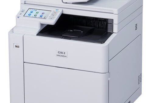 OKI、設置面積クラス最小のA4カラー複合機「MC554dnw」を発売