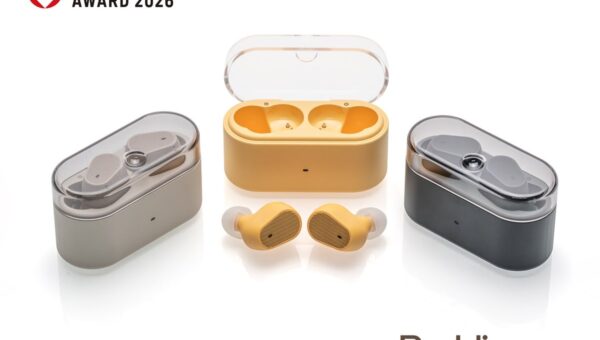 水月雨MOONDROP、完全ワイヤレスイヤホン「Pudding」が2026年度グッドデザイン賞を受賞！