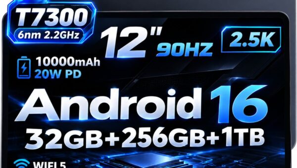 【Amazonプライム感謝祭】RebotAiの12インチ2.5Kタブレット「AF12」が45％OFF！期間限定26,599円で販売