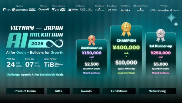 社会課題にAIで挑む16チームが決定！「Vietnam Japan AI Hackathon 2026」10月24日・11月7日に東京で開催