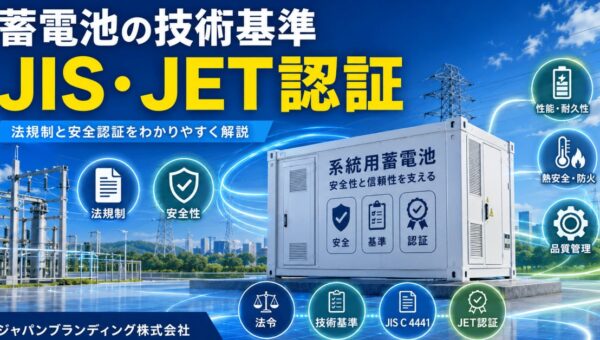 系統用蓄電池はどこまで法規制の対象になるのか――技術基準とJIS・JET認証を読み解くウェビナーを開催