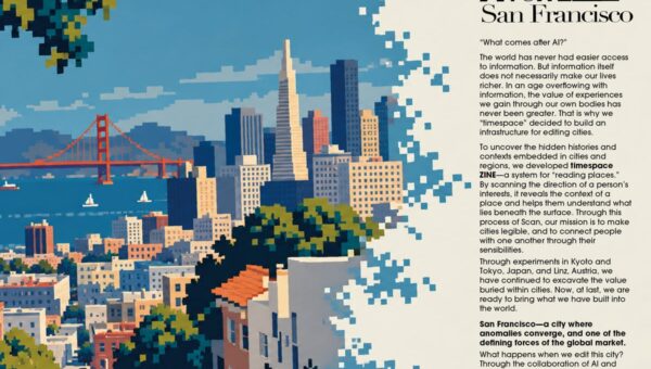 timespace、TechCrunch Disrupt 2026にあわせ「SF / ZINE」をサンフランシスコで展開