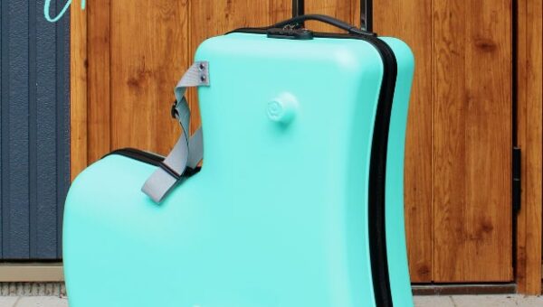 お子様と荷物を一緒に運べるスーツケース「ORIBELA」がアウトレットセール開始！秋の旅行シーズンのお供に、この機会をお見逃しなく！
