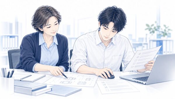 OJTや引き継ぎの準備を一件の仕事から 仕事を教える実践室を公開