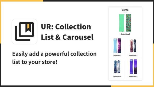 【海外向け】EC アプリ「UR: Collection List & Carousel」を株式会社 UnReact がリリース