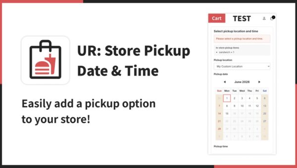 【海外向け】EC アプリ「UR: Store Pickup Date & Time」を株式会社 UnReact がリリース