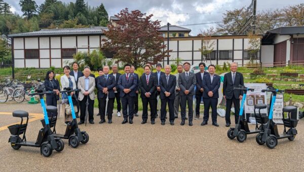 「飛鳥・藤原の宮都」世界文化遺産に登録された明日香村で次世代モビリティを活用した新たな周遊手段を提供しオーバーツーリズム対策に繋げる実験を10月14日から開始