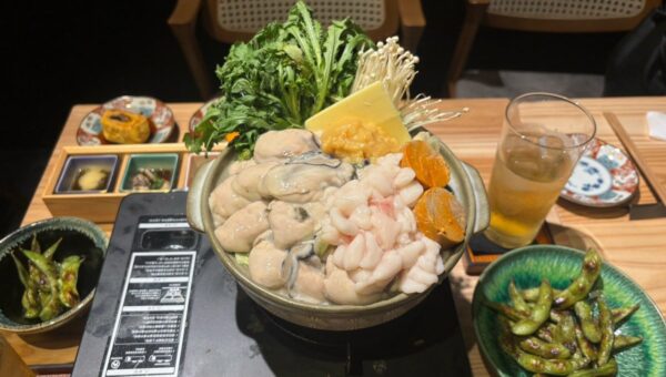 鰻料理店で味わう、牡蠣が主役の贅沢鍋。「日本橋 躻 六本木店」に牡蠣鍋コースが登場