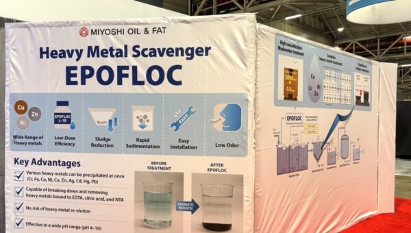 北米最大級の水処理展示会「WEFTEC 2026」に出展 EPOFLOCを紹介し「環境に貢献するミヨシ油脂」の認知拡大へ