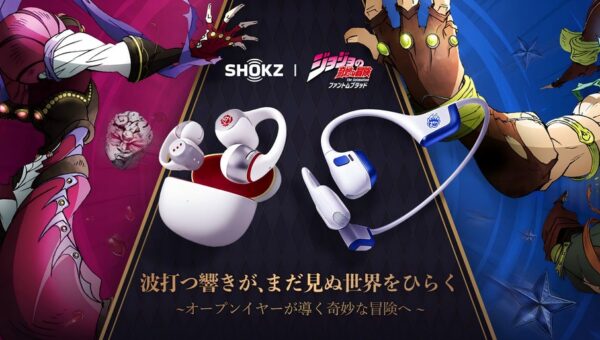 Shokz、アニメ『ジョジョの奇妙な冒険』との周年記念コラボレーションを発表！