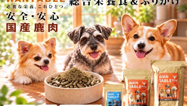 なぜ、アパレルブランドがドッグフードを？antiquaが「WANTABLE」で提案する、人と愛犬が囲むひとつの食卓